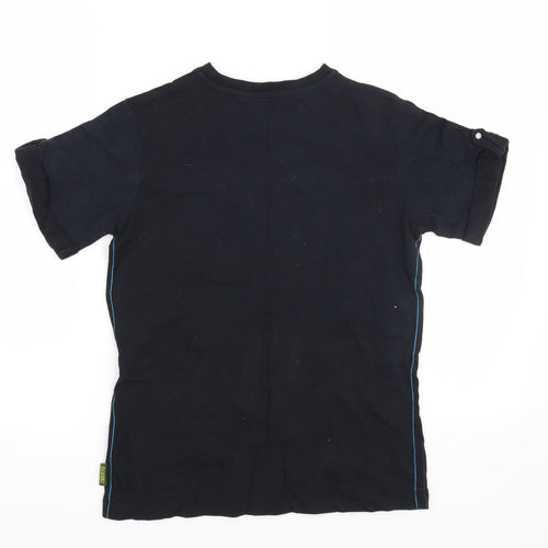 Ted Baker Boys Black   Basic T-Shirt Size 11 Years