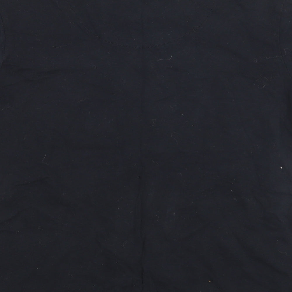 Ted Baker Boys Black   Basic T-Shirt Size 11 Years