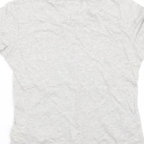 Diesel Girls Grey   Basic T-Shirt Size L  - Paradise