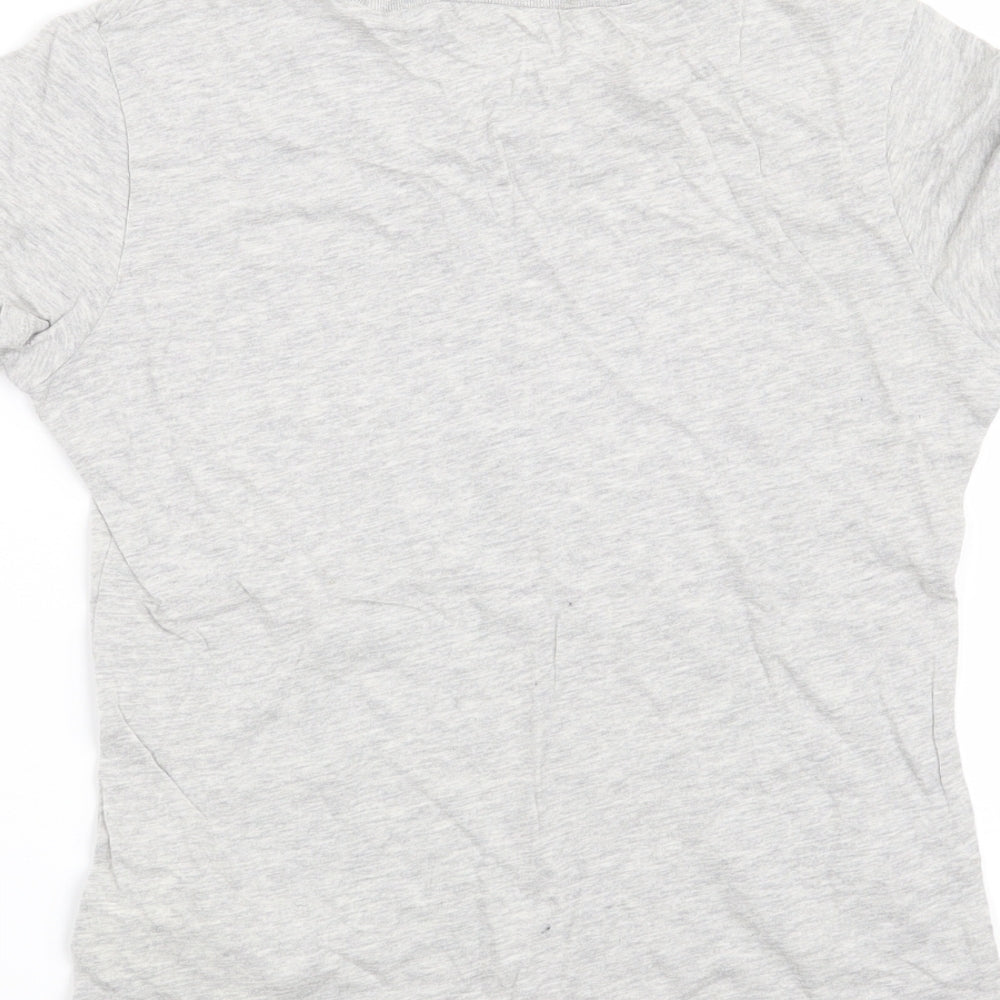 Diesel Girls Grey   Basic T-Shirt Size L  - Paradise