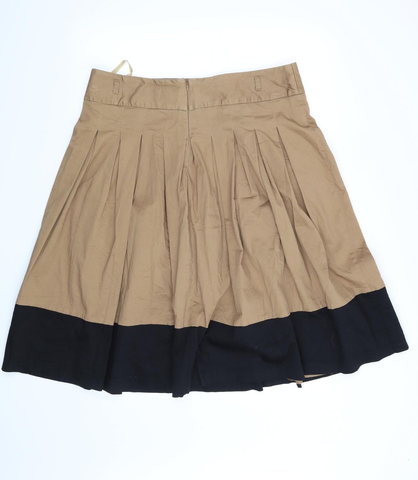 Long Tall Sally Womens Beige   A-Line Skirt Size 16