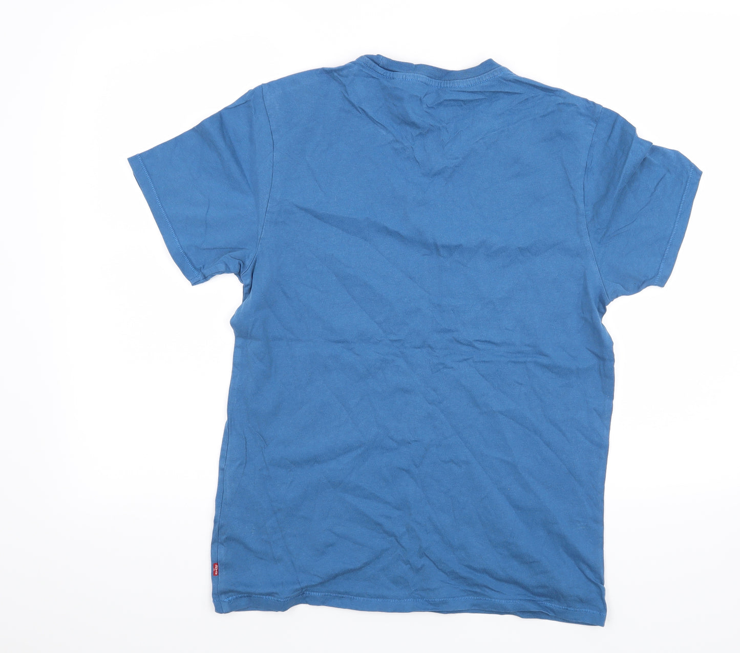 Levis Mens Blue    T-Shirt Size S