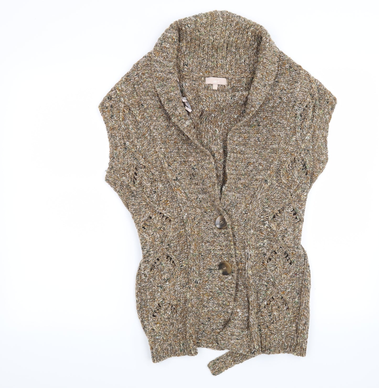 Matalan Womens Brown   Cardigan Jumper Size 12