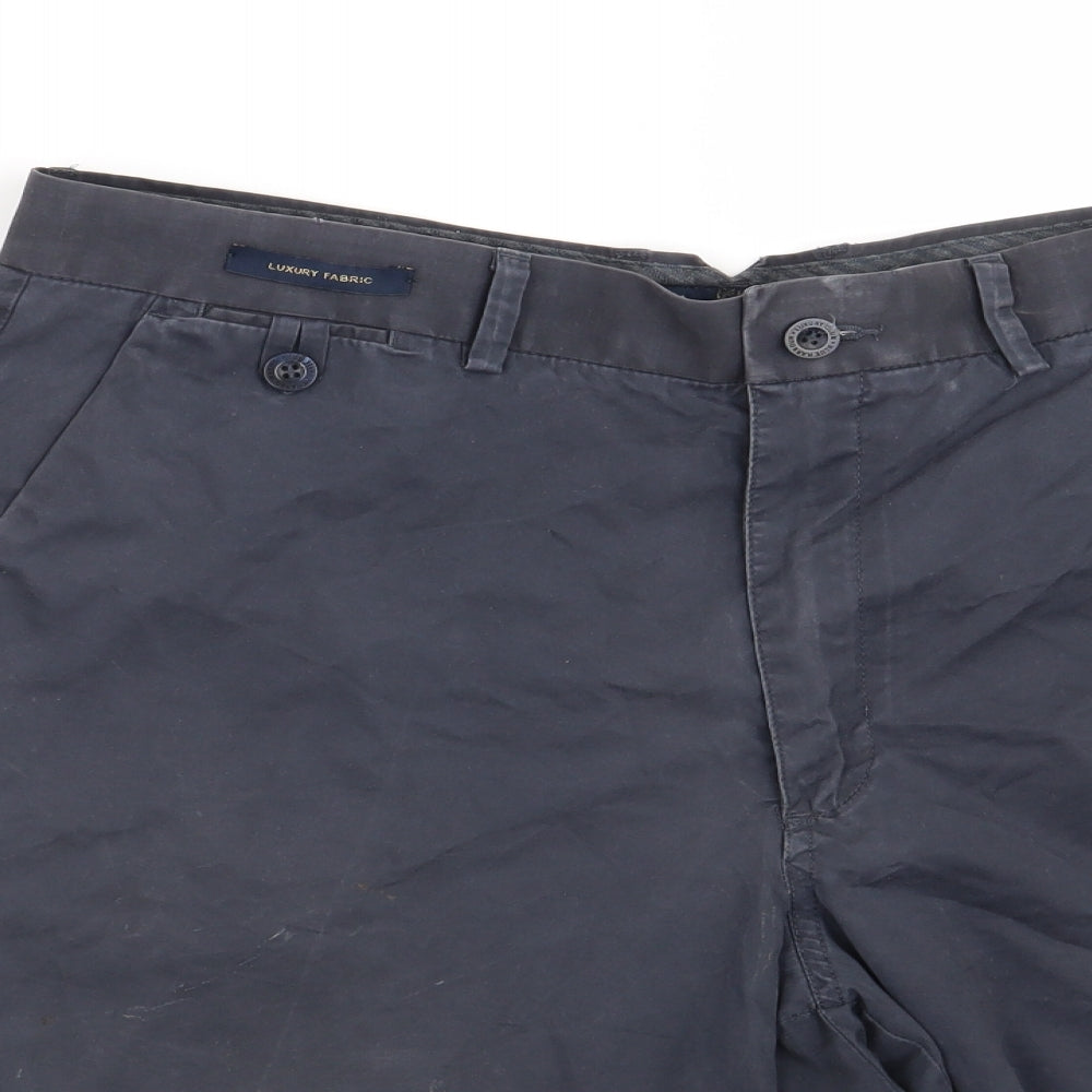 Marks and Spencer Mens Blue   Cargo Shorts Size 34