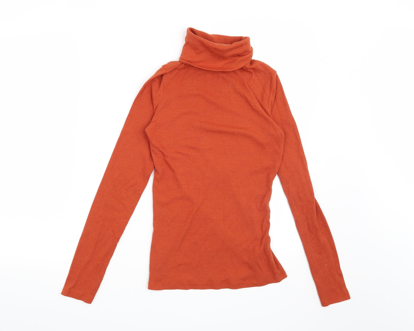 New Look Womens Orange   Pullover Sweatshirt Size 12