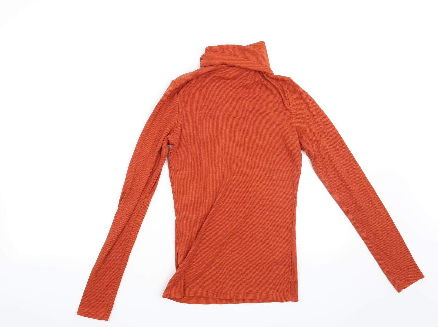 New Look Womens Orange   Pullover Sweatshirt Size 12
