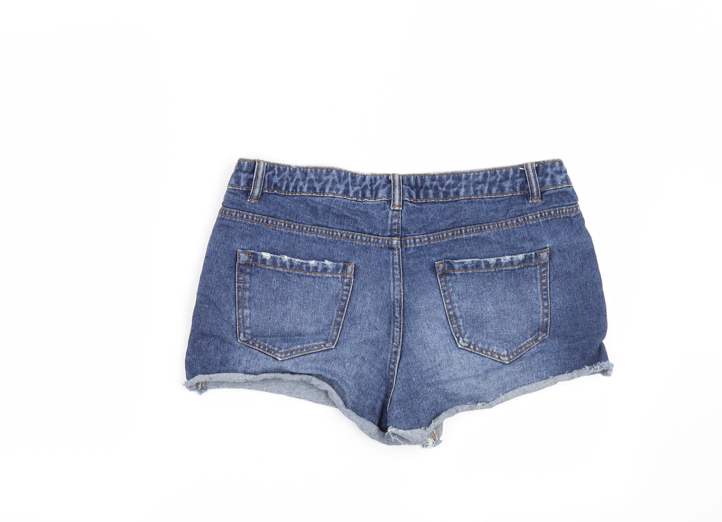 New Look Womens Blue   Hot Pants Shorts Size 12