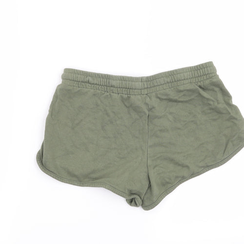 New Look Womens Green   Sweat Shorts Size 10