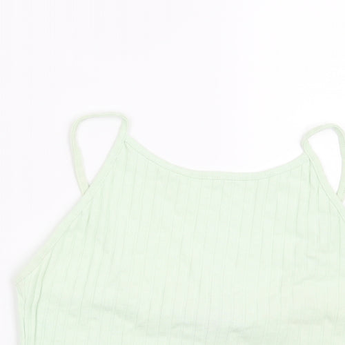 New Look Womens Green   Basic T-Shirt Size 12