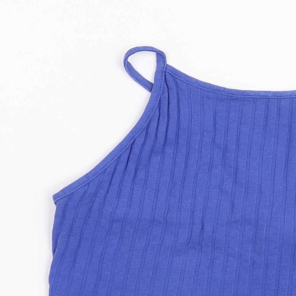 New Look Womens Blue   Basic T-Shirt Size 10