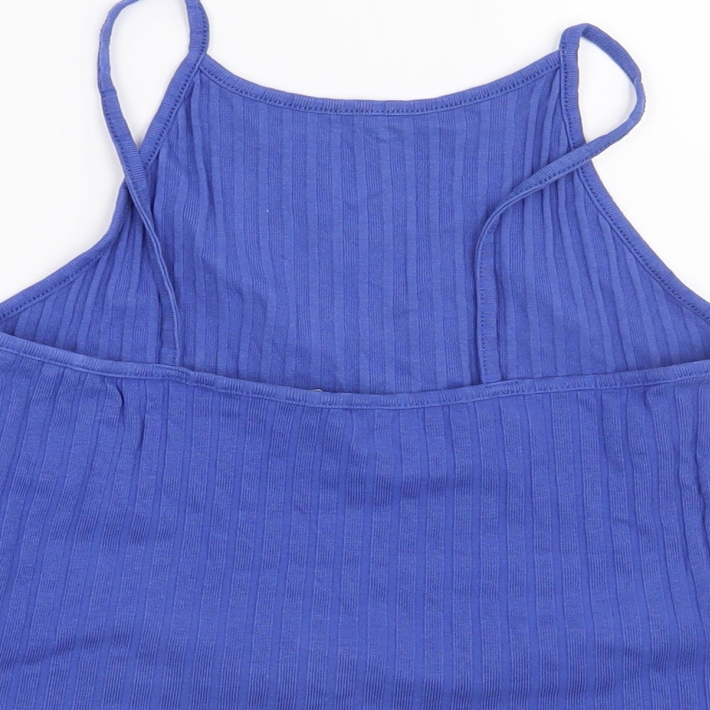 New Look Womens Blue   Basic T-Shirt Size 10