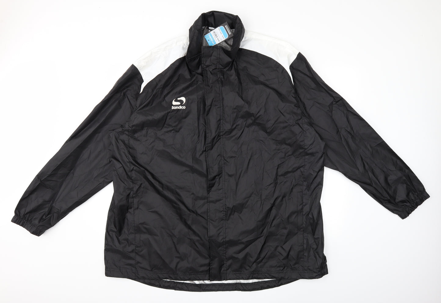 Sondico Mens Black   Rain Coat Coat Size 3XL