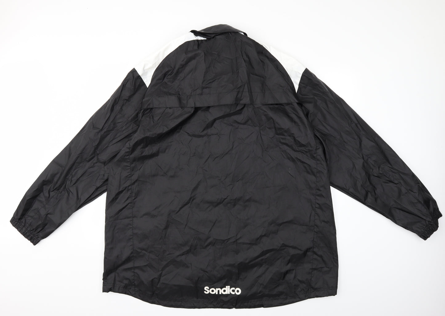 Sondico Mens Black   Rain Coat Coat Size 3XL