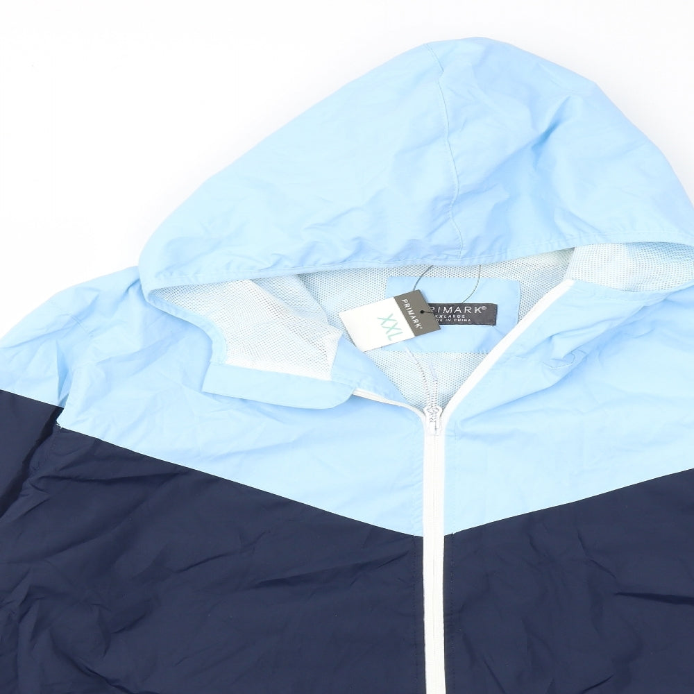 Primark Mens Blue   Jacket  Size 2XL