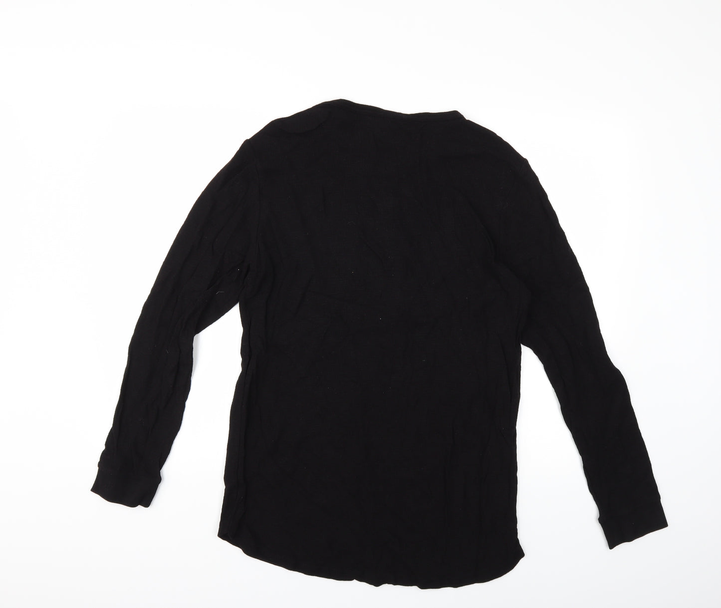 H&M Mens Black    T-Shirt Size M