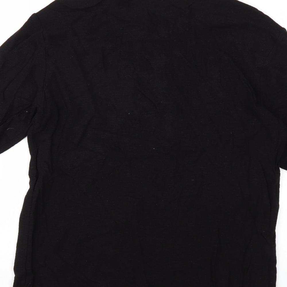 H&M Mens Black    T-Shirt Size M