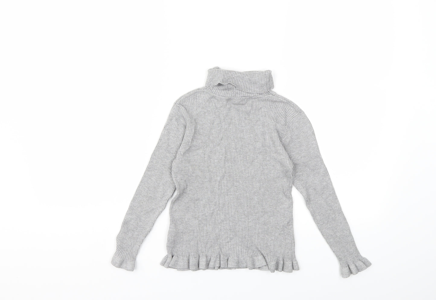 Primark Girls Grey   Pullover Jumper Size 8-9 Years