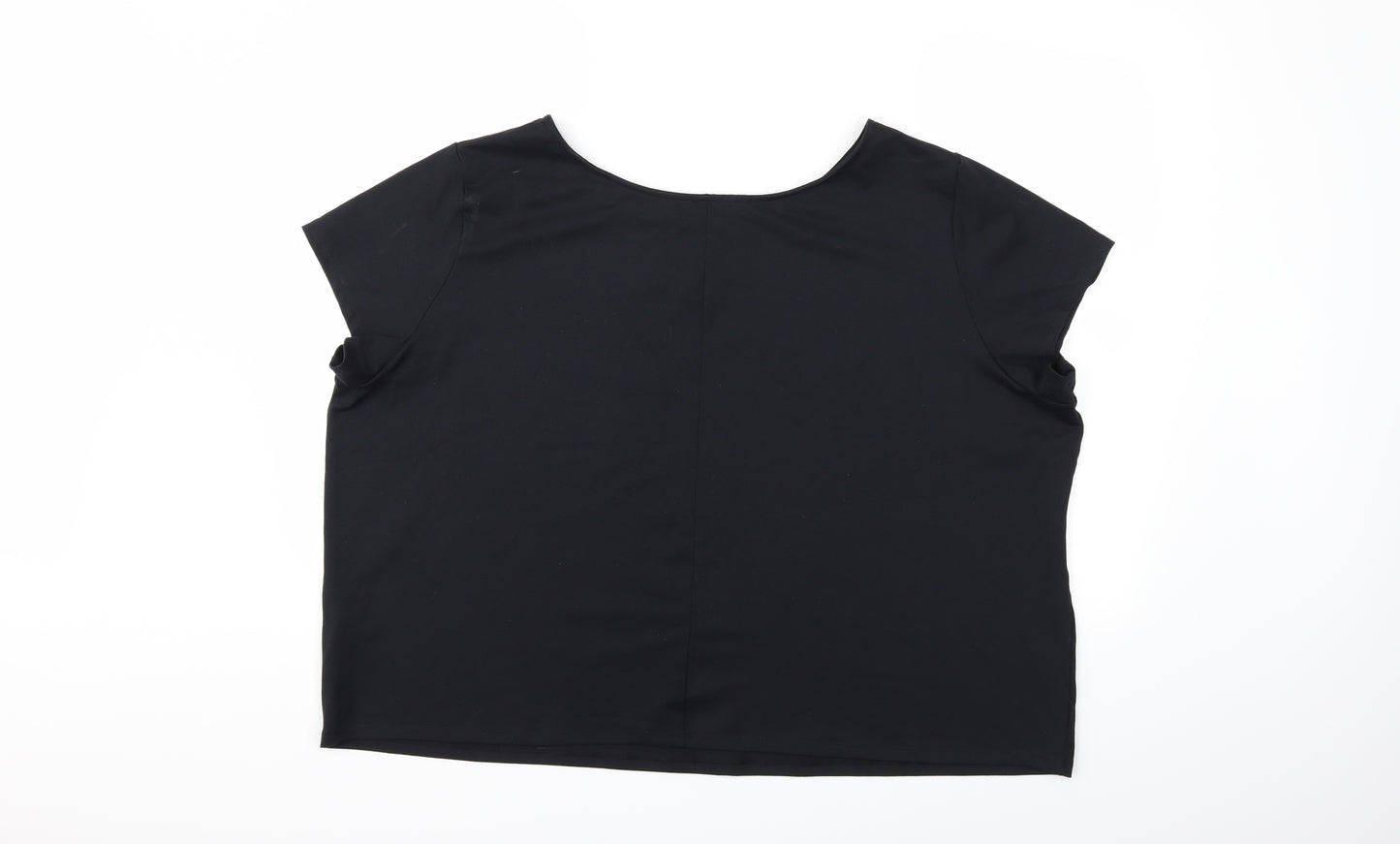 F&F Womens Black   Basic T-Shirt Size 2XL