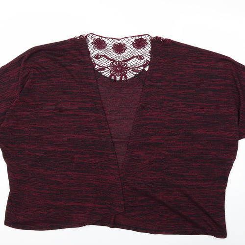 George Womens Purple   Cardigan Jumper Size 20