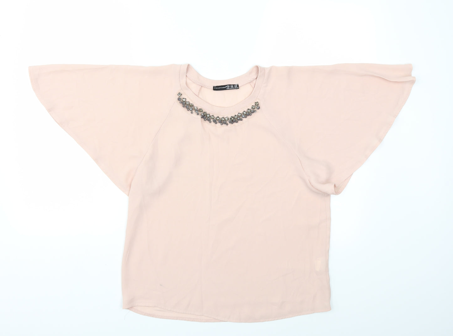 Atmosphere Womens Pink   Basic Blouse Size 10