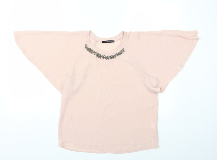 Atmosphere Womens Pink   Basic Blouse Size 10