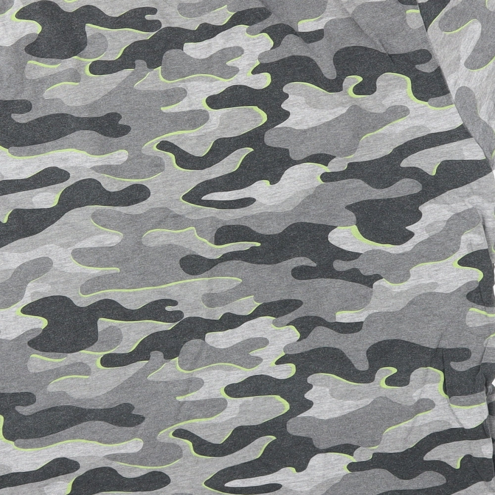 NEXT Boys Grey Camouflage  Basic T-Shirt Size 16 Years