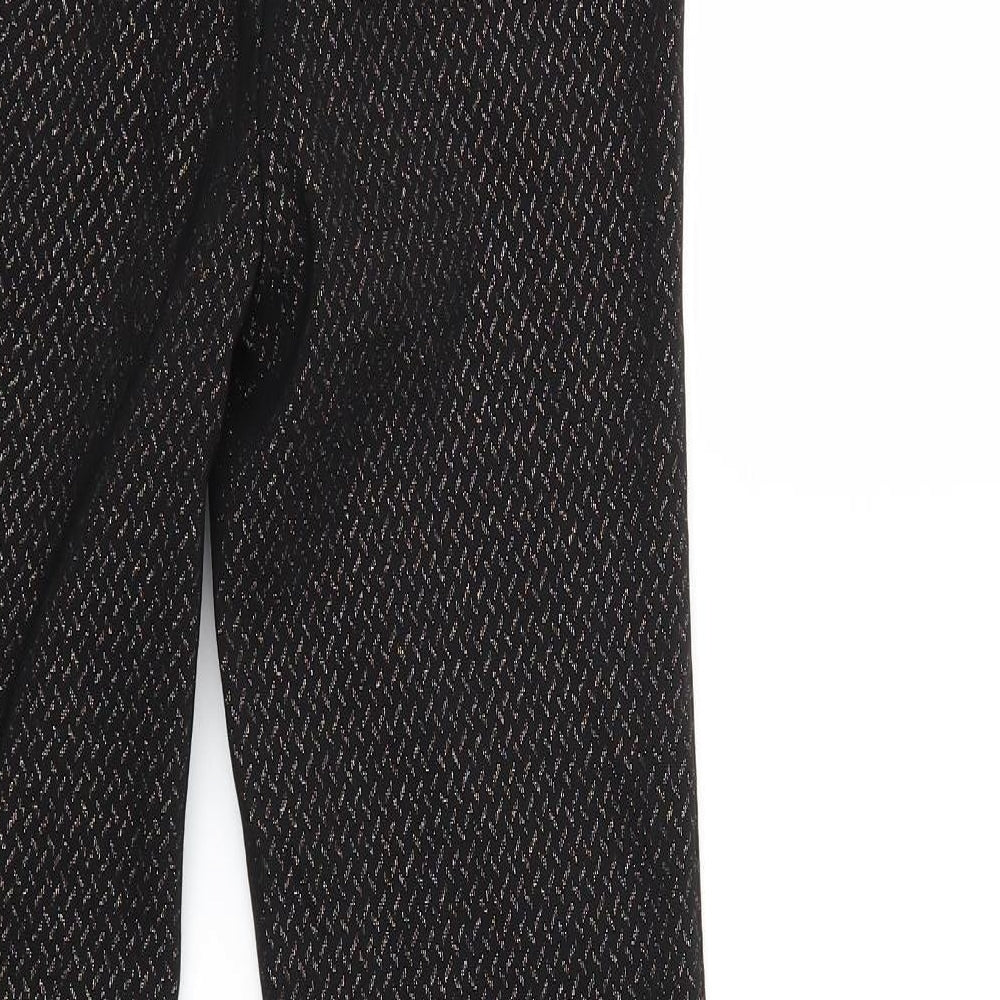New Look Womens Black   Trousers  Size 8 L28 in