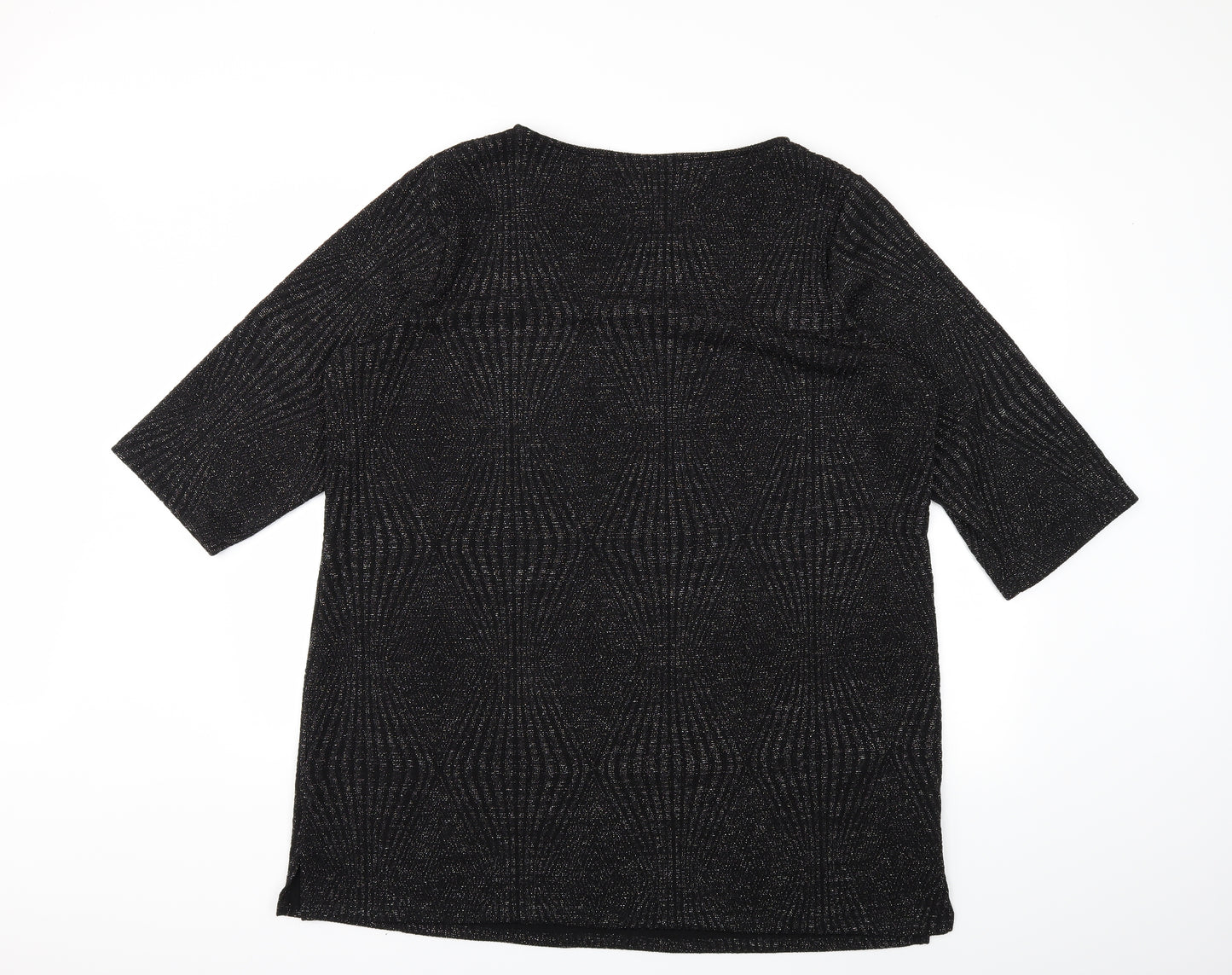George Womens Black   Basic Blouse Size 24