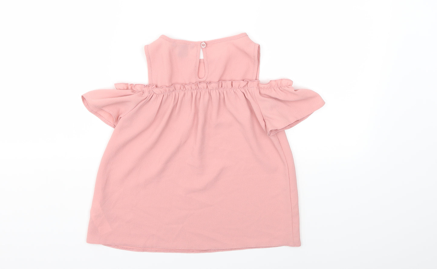 Primark Girls Pink   Basic Blouse Size 8 Years