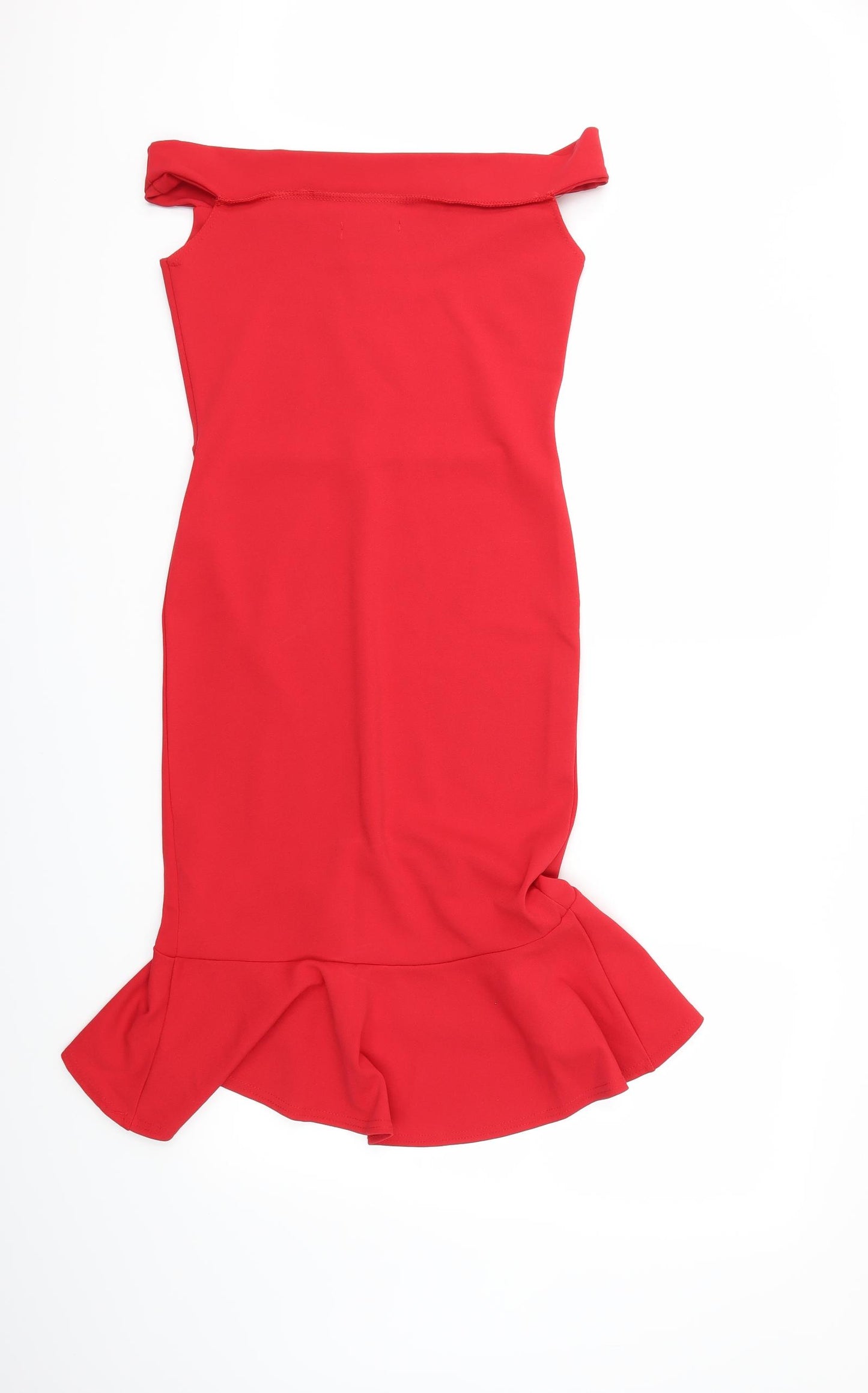 Missguided Womens Red   Ball Gown  Size 10