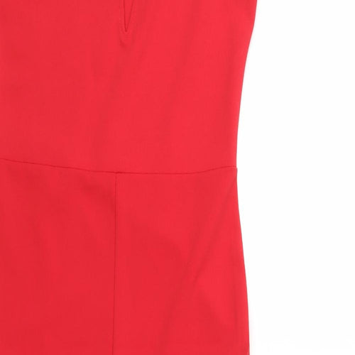 Missguided Womens Red   Ball Gown  Size 10