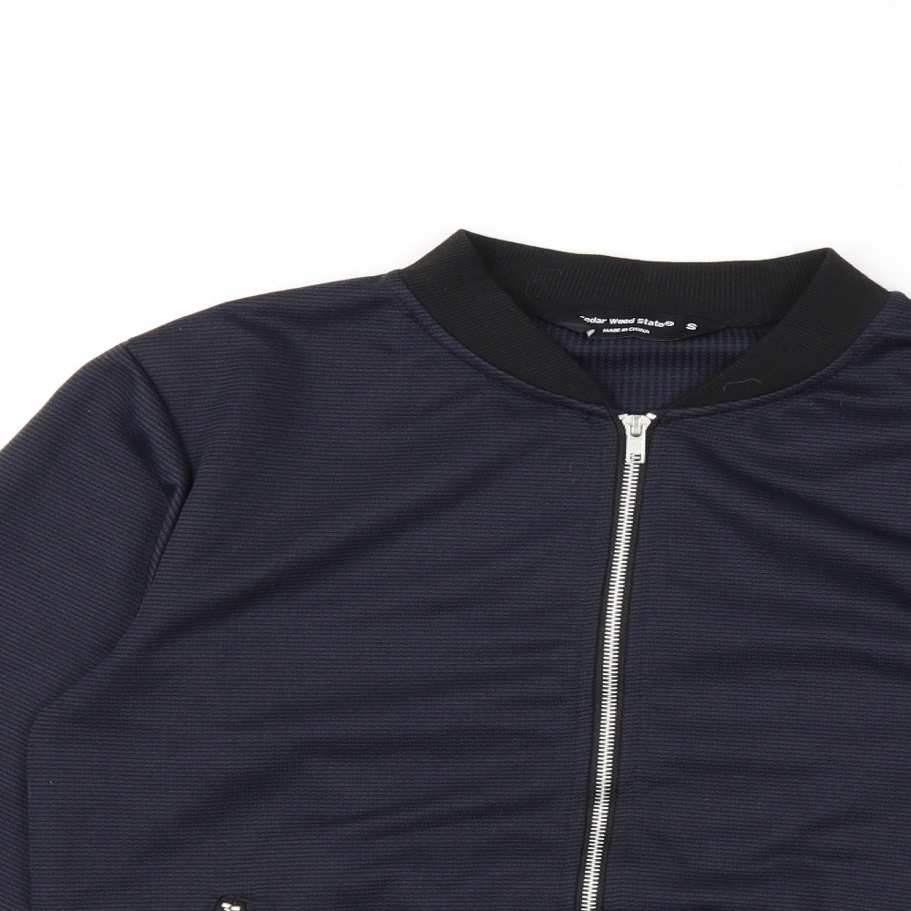 Cedar Wood State Mens Blue   Jacket  Size S