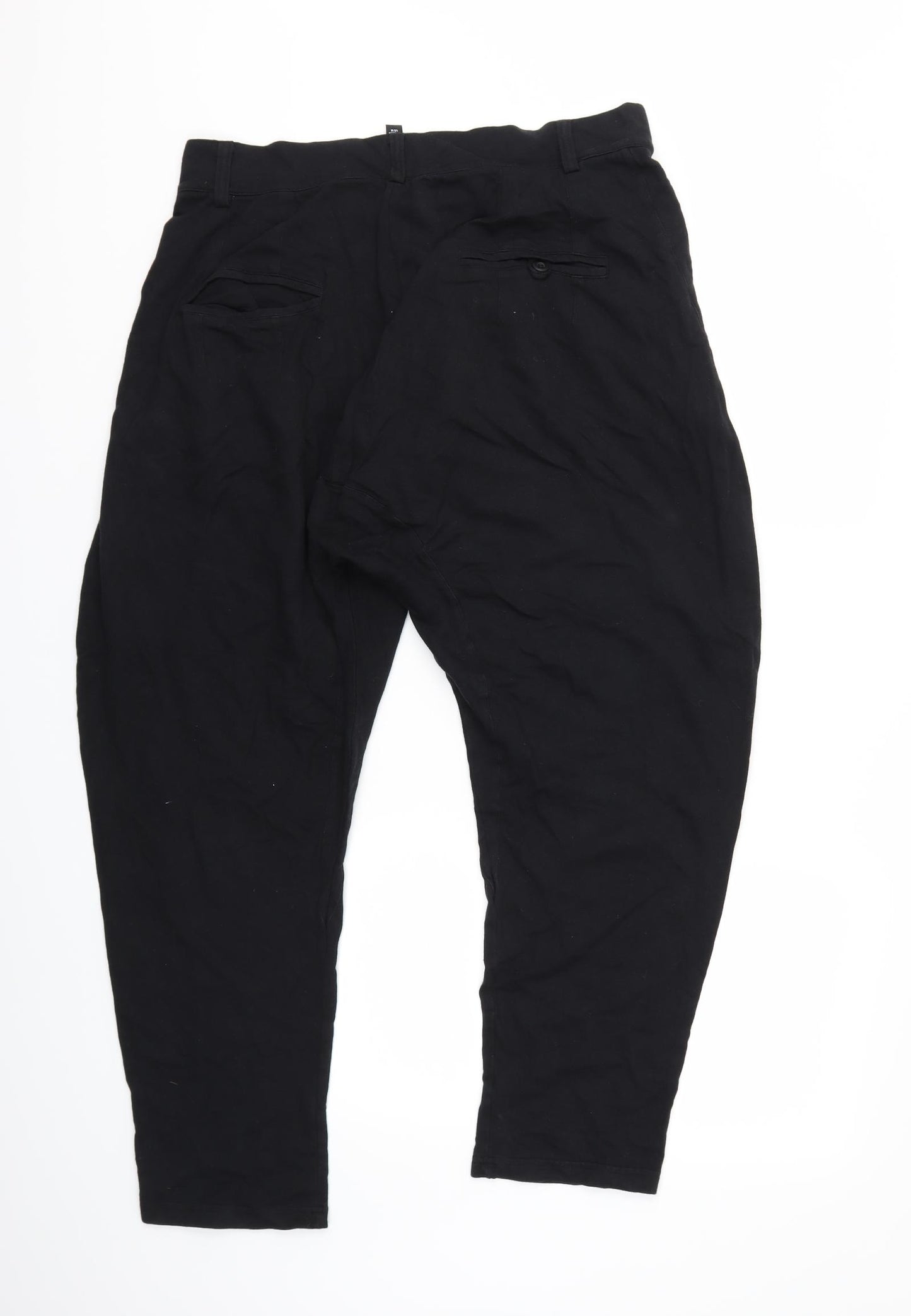 Topman Mens Black   Sweatpants Trousers Size M L27 in