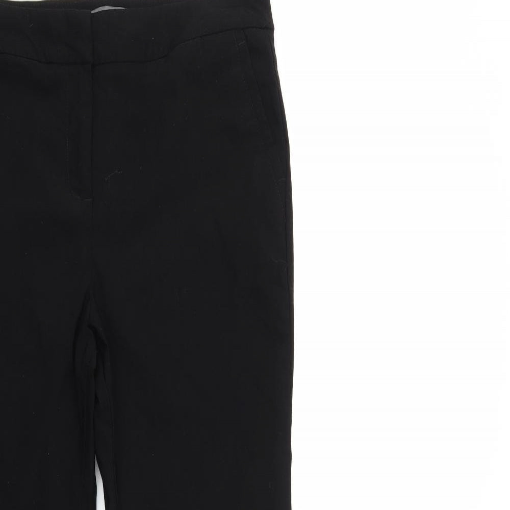 Papaya Womens Black   Trousers  Size 12 L34 in