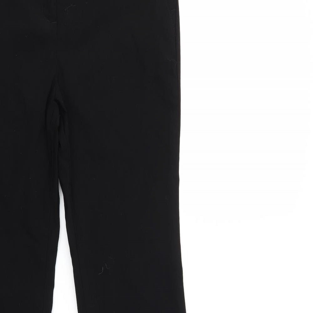Papaya Womens Black   Trousers  Size 12 L34 in