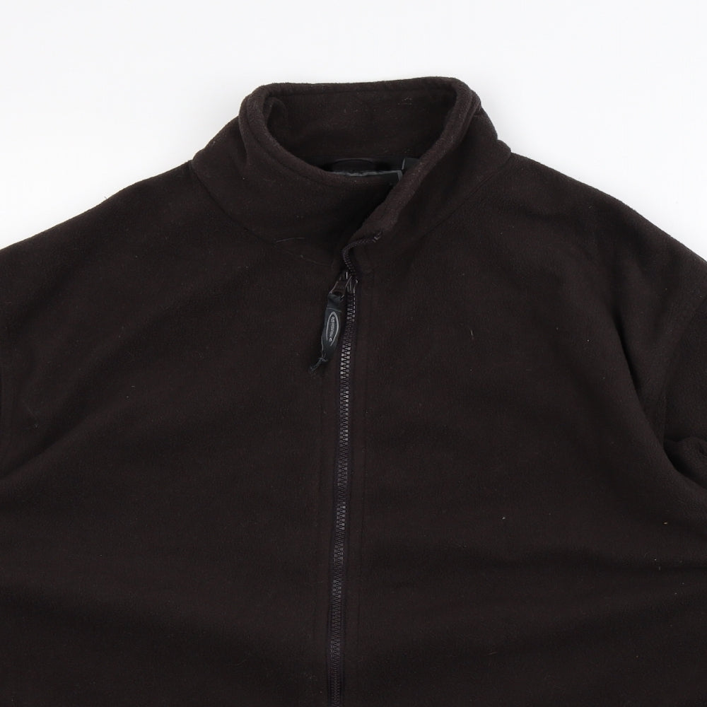 Mountain Life Womens Black  Fleece Jacket  Size 18