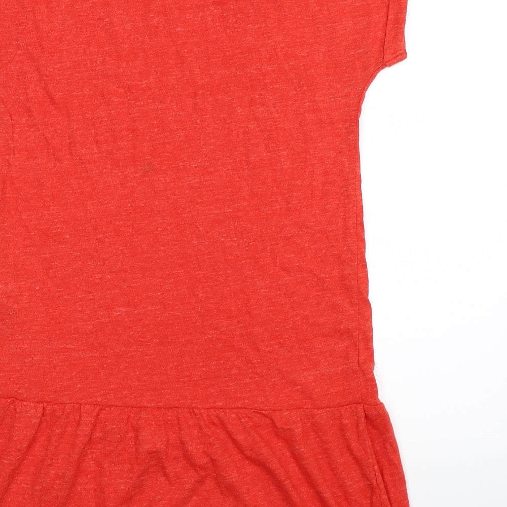 NEXT Womens Red   T-Shirt Dress  Size 10