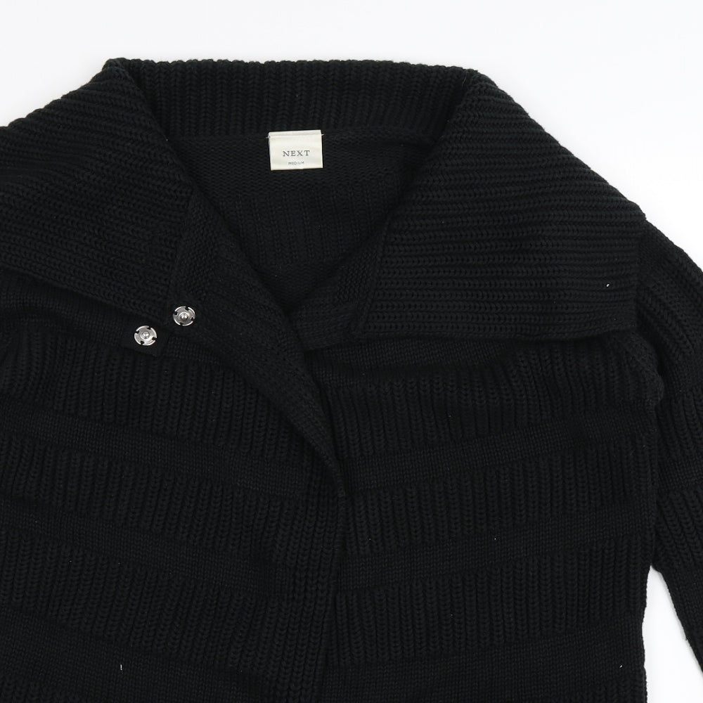 NEXT Womens Black  Knit Cardigan Jumper Size M