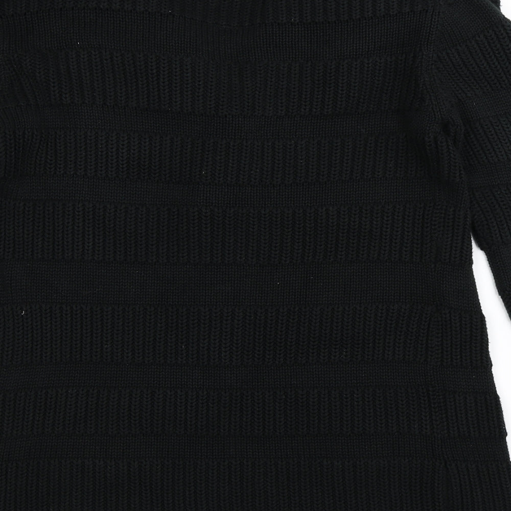 NEXT Womens Black  Knit Cardigan Jumper Size M