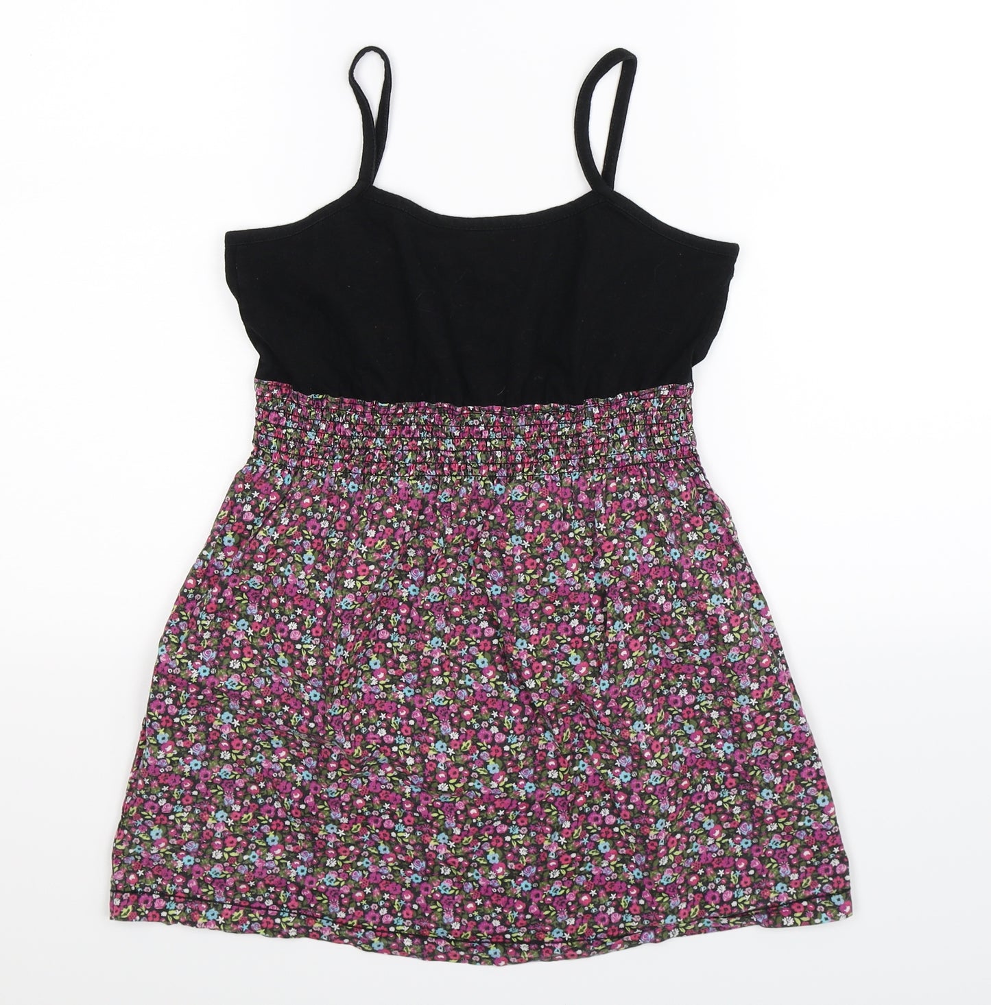 Crash One Girls Multicoloured Floral  Fit & Flare  Size 11-12 Years