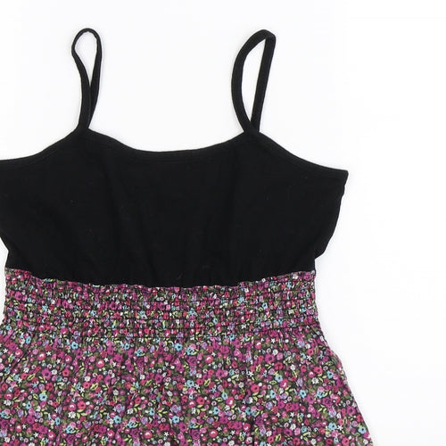 Crash One Girls Multicoloured Floral  Fit & Flare  Size 11-12 Years