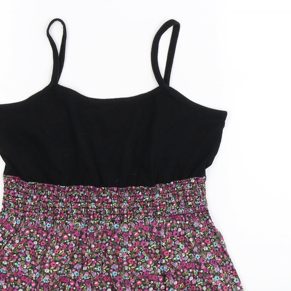 Crash One Girls Multicoloured Floral  Fit & Flare  Size 11-12 Years