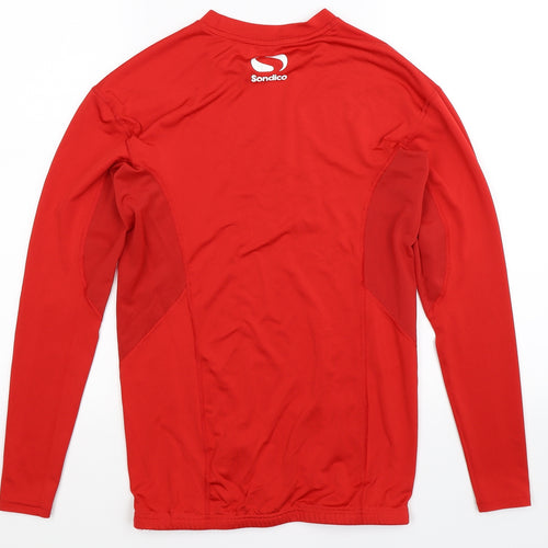 Sondico Mens Red   Jersey T-Shirt Size M  - Compression