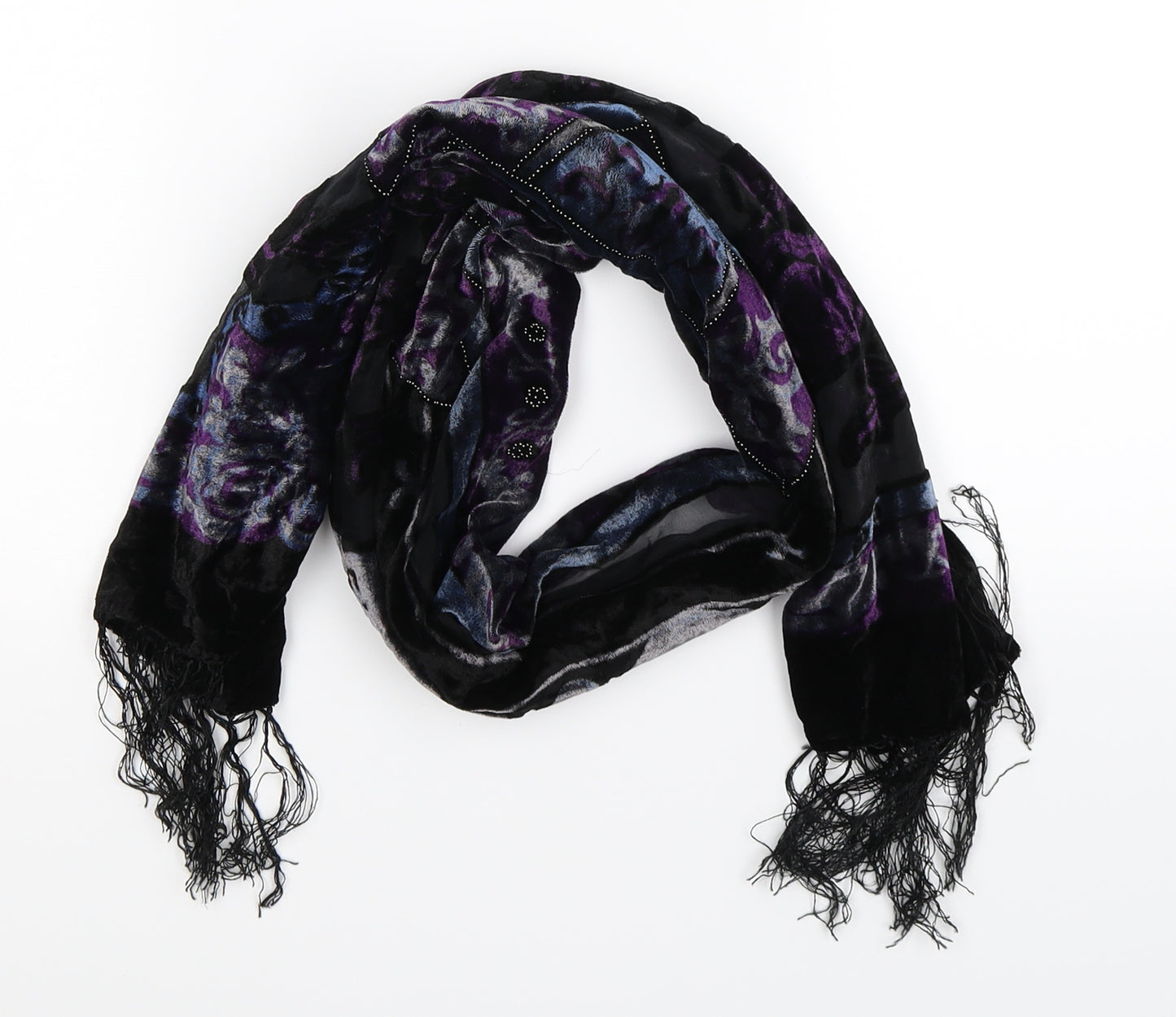 Preworn Womens Multicoloured Floral   Scarf