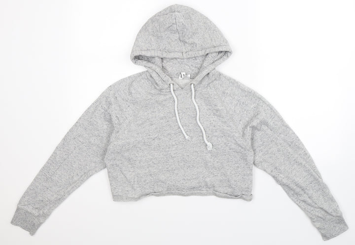 Divided Womens Grey Pullover Hoodie Size S
