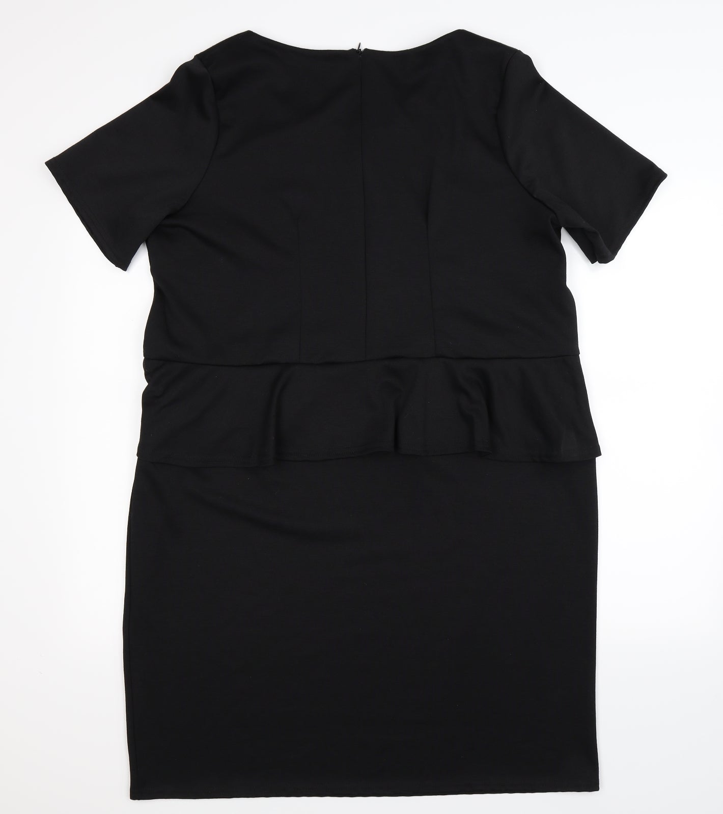 Kiah Womens Black   Bodycon  Size 20