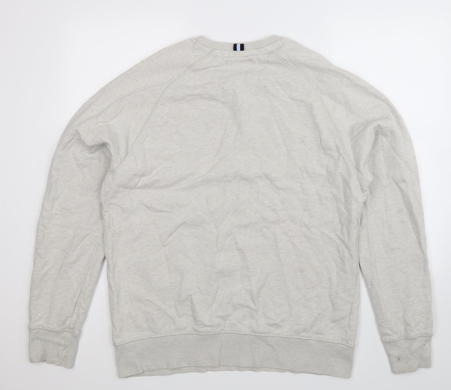 Fred Perry Mens Grey   Pullover Sweatshirt Size XL