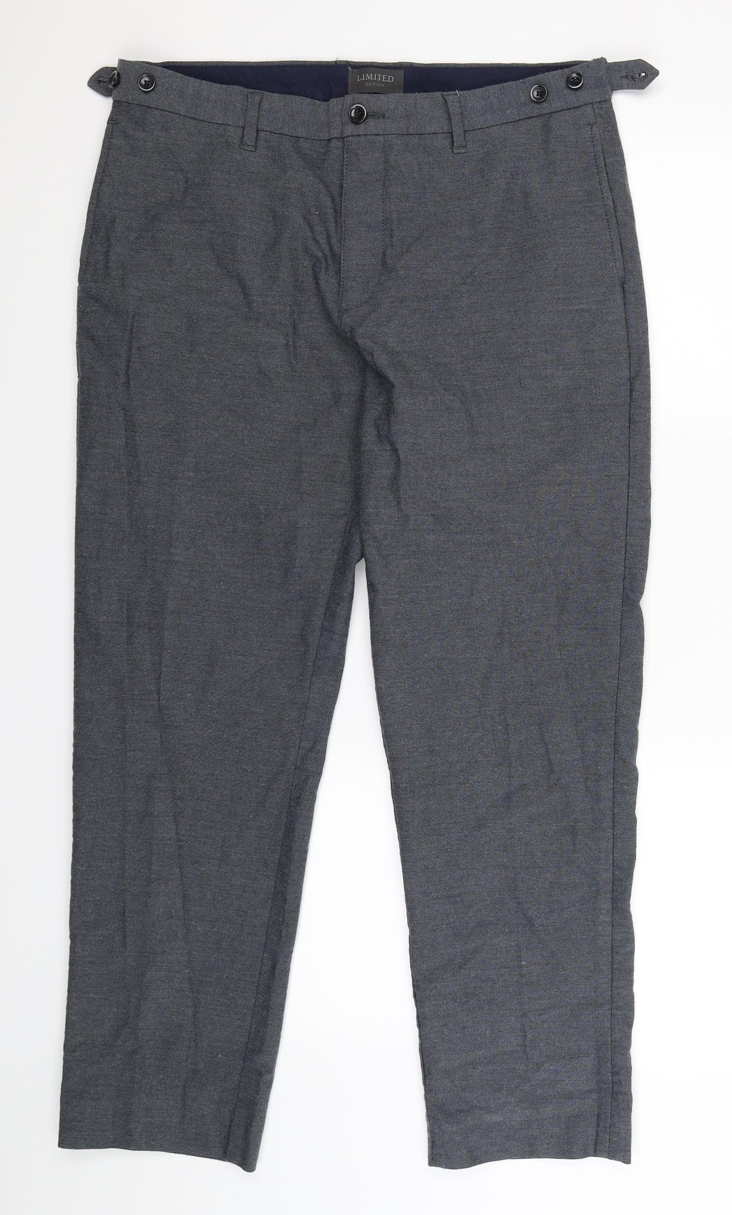 Marks and Spencer Mens Grey   Trousers  Size 36 L30 in