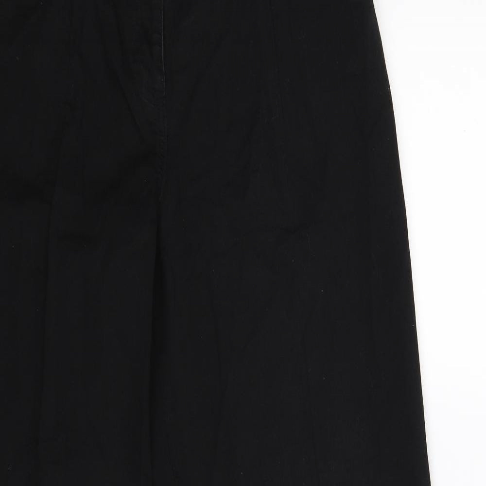 BM Womens Black   Trousers  Size 12 L30 in