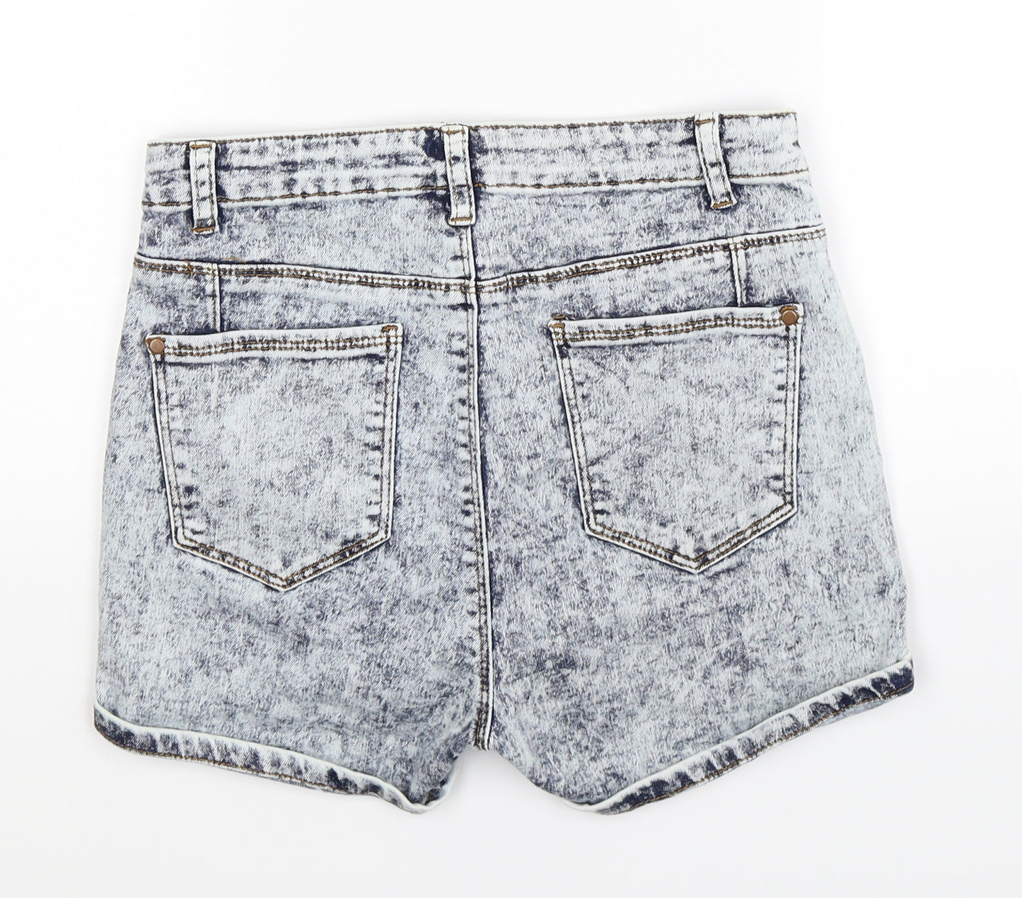 Denim Co Womens Blue  Denim Hot Pants Shorts Size 10